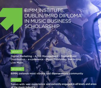 BIMM and IMRO announce Diploma in Music Business scholarship